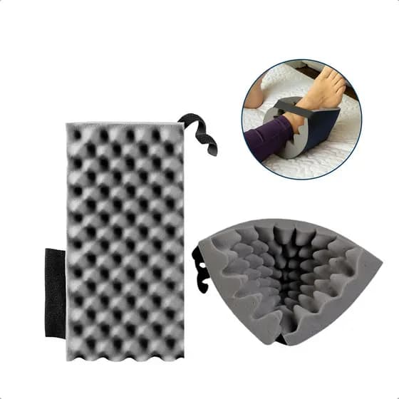 KIT 2 POSICIONADOR TERAPEUTICO DE CALCANHAR EM ESPUMA PERFILADO
