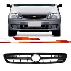Grade radiador CORSA 02/07  MONTANA 02/07 preta sem emblema