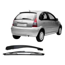 Braço Limpador Traseiro + Palheta C3 2002 À 2012