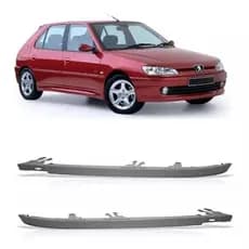 Par friso do farol Peugeot 306 97/01