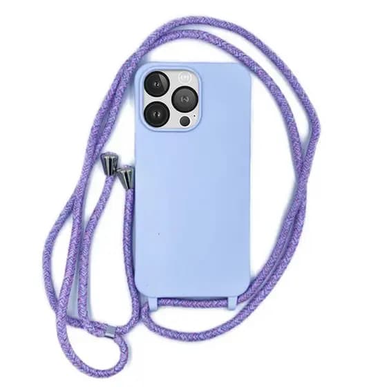 Capa com Alça para iPhone - Violeta