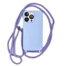 Capa com Alça para iPhone - Violeta (OFERTA)