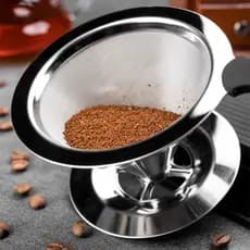 Filtro Coador Inox 103/101 Premium Reutilizável Café Mais Forte e Sustentável - D