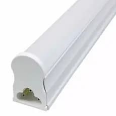 Lâmpada T5 LED Branco Frio 1,20m 20W com Calha de Sobrepor Bivolt Iluminação Econômica Lâmpada Tubular