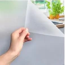 3m X 60cm Adesivo Jateado Liso Fosco Para Vidro Box Sacada Janela e Porta Elimina a Visão Sem Tirar a Luz