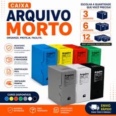 KIT PROMOCIONAL Arquivo Morto Polionda Ofício