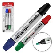 Marcador De Quadro Branco Duplo 4 Cores - Yins Paper