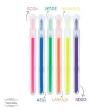 KIT 6 MARCA TEXTO NEON LYKE