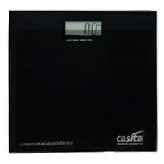 Balança Digital Casita Banheiro De Vidro, Até 180 Kg Preta