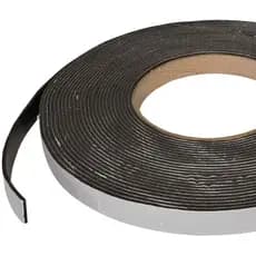 Veda Fresta Multiuso 11x2 Mm Preto 10 Metros Comfort Door
