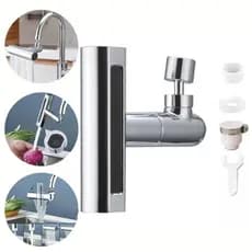 Bico Adaptador Universal Torneira De Pia Extensor  4 em 1 Cascata Rotação 360° 4 Funções