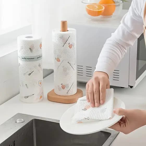 Pano Multiuso Para Cozinha Com 50 Panos Antibactérianos