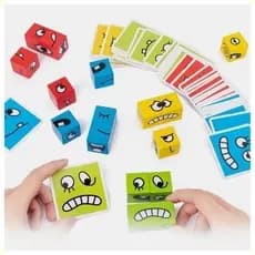 Cubo das Emoções Desenvolvimento Emocional Criatividade Jogo Educativo Infantil