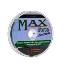 Linha De Pesca Max Force Maruri  Monofilamento Nylon Verde - Carretel 100m - Pescaria Resistente