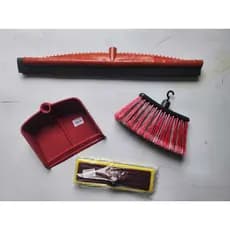 kit pá vassoura rodo 60cm + limpa azulejo