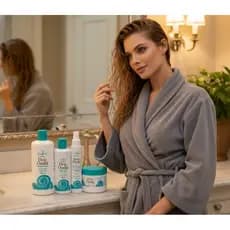 Kit Capilar Deu Onda Shampoo+Condicionador+Splay Desembaraçante+Mascara Condicionante