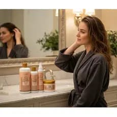 Kit Capilar Tira Onda Shampoo+Condicionador+Splay Desembaraçante+Mascara Condicionante