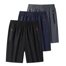 KIT 3  Bermudas Dry Fit Premium Casual Academia para treino