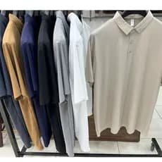 Kit 5 Camisa Polo Masculina Piquet Poliamida Atacado Uniforme Premium Importada