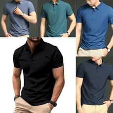 Kit 5 Polo Masculina Poliamida - Elegância e Qualidade