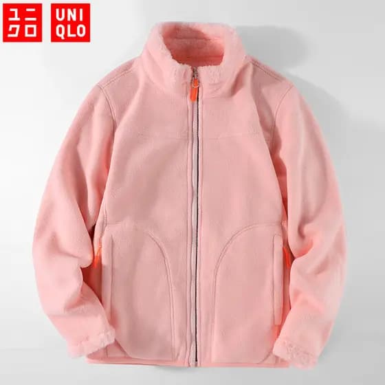 UNIQLO Agitador De Velo De Inverno Para Homens Da Norte Casaco E Mulheres De Multicolor Reversível Mink