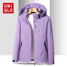 Uniqlo Jaquetas Impermeável Fêmea Jaqueta Impermeável E À Prova De Vento De Alta Qualidade