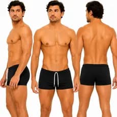 Sunga Boxer Masculina Unidade Kit 2 Kit 3 Adulto Oferta Moda Praia