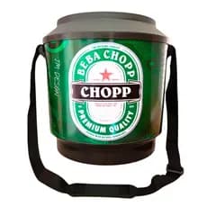 Cooler Redondo Caixa Térmica para Armazenamento bebidas de 30 latas/21litros churrasco festa viagem