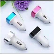 Carregador Veicular Ultra Rápido Com PD+ USB-C Power e Tomada Adaptador Fonte usb  - K342