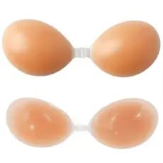 Sutiã de Silicone Invisível com Efeito Push-Up