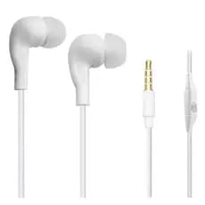 Fone de ouvido colorido estéreo com micro-fone para celular samsung/iphone/motorola, headset com fio e microfone, entrada de 3.5mm