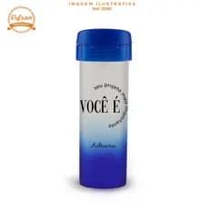 Kit com 55 Garrafas Squeeze Personalizada 475ml Acqua Bio - Leve, Resistente e com Gravação de Nome!