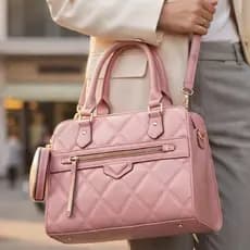 Bolsa Feminina Grande  Espaçosa Transversal P.U.Premium Dia Dia
