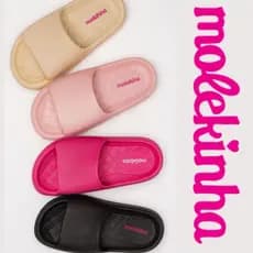Chinelo Infantil Feminino Eva Molekinha