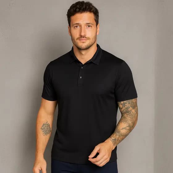 Camisa Polo Premium Masculina Importada Alta Qualidade Respiravel