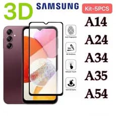 Película Vidro 3D Samsung Galaxy A14 A24 A34 A35 A54