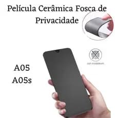 Película de Cerâmica Fosca Privacidade Para Samsung Galaxy A05 / A05s