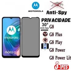 Película de Privacidade 3D PARA MOTO todos os modelos G8/G8PLUS/G8 PLAY/G8 POWER/G8 POWER LITE
