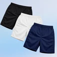 Kit Short Tactel Bermuda Treino Mauricinho Masculino Moda Praia Corrida Verão Fitness Esporte Estilo