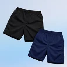 Kit 2 Short Bermuda Mauricinho Tactel Masculino Moda Praia Bermuda Treino Corrida Verão Fitness