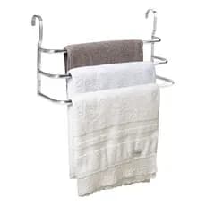 Porta Toalhas Triplo Toalheiro Para Box Alto Brilho