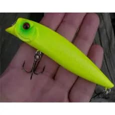 Isca Artificial Meia Água Dourado, Tucunaré, Traíra, Robalo.