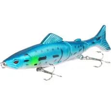 Isca Artificial Para Pesca Wobbler Articulada 12,5 CM/ 18 Gramas