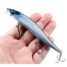 Isca Artificial Para Pesca Meia Água Tucunaré, Dourado, Traíra e Peixes Do Mar