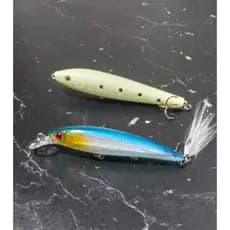 Kit de Iscas Artificiais Para Pesca de Corvina, Xaréu, Dourado, Tucunaré, Robalo entre outros.