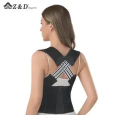 Corretor Postural Cervical com Cinta de Apoio e Tecido Respirável AB228