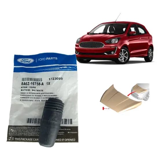 Batente de Regulagem do Capo Novo Ford Ka 2014 A 2021 Original Ford