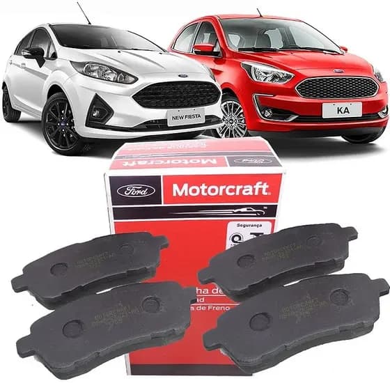 Jogo de Pastilha de Freio Novo Ford Ka 3 cilindros 2014/2021 Original