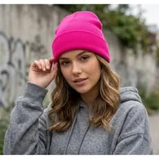 TOUCA PRETA E COLORIDA lisa Unissex casual