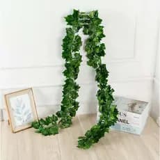 kit 4 Metros Folhagem Cordão Samambaia Planta Artificial Flores Artificiais Para Decoração Ramos